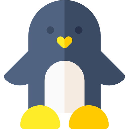 pingwin Basic Rounded Flat ikona