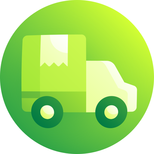 Delivery truck Gradient Galaxy Gradient icon