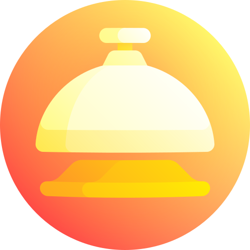 Ring bell Gradient Galaxy Gradient icon