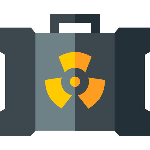 nucleare Basic Straight Flat icona