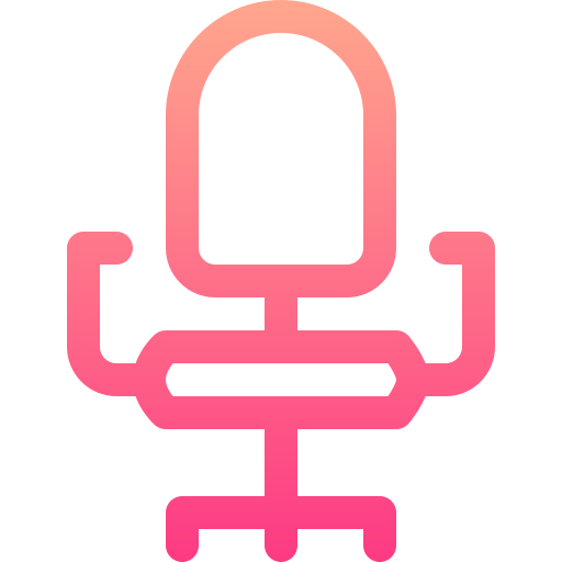 krzesło biurowe Basic Gradient Lineal color ikona