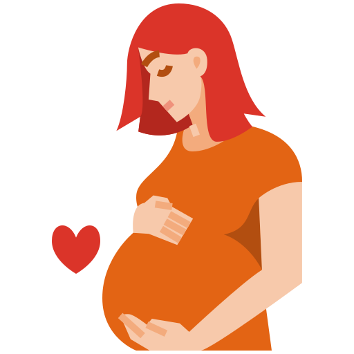 embarazada Generic Flat icono