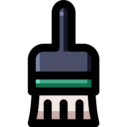 Brush Generic Outline Color icon