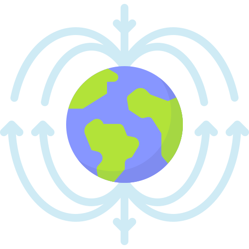 Magnetic field Generic Flat icon