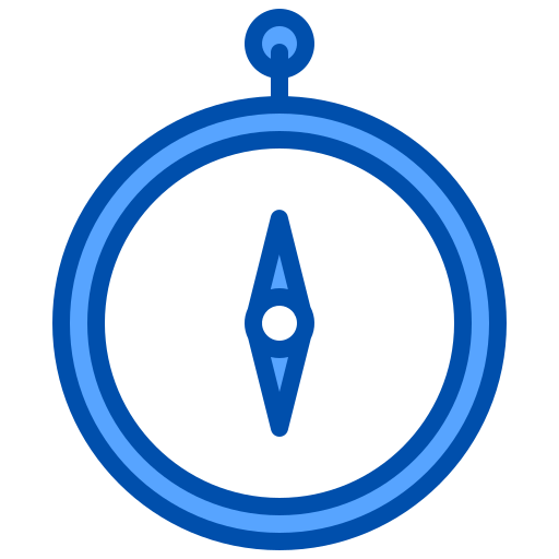 方位磁針 xnimrodx Blue icon