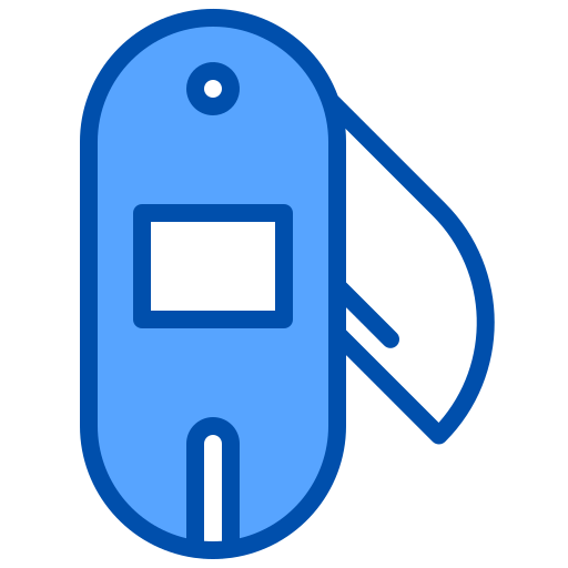 nóż kieszonkowy xnimrodx Blue ikona