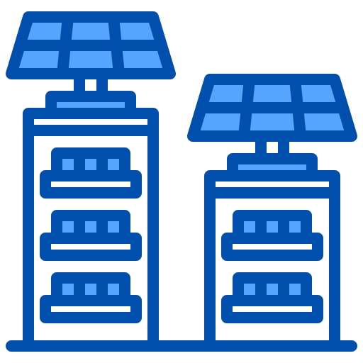 太陽電池 xnimrodx Blue icon