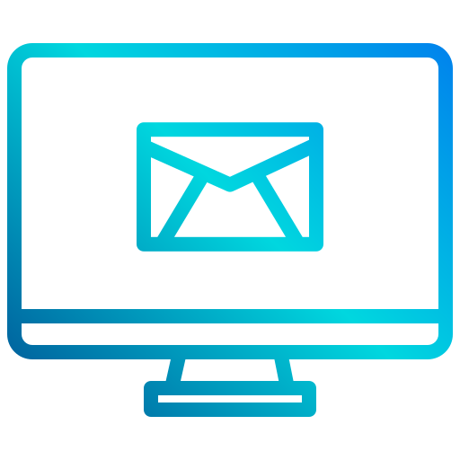 e-mail xnimrodx Lineal Gradient icoon