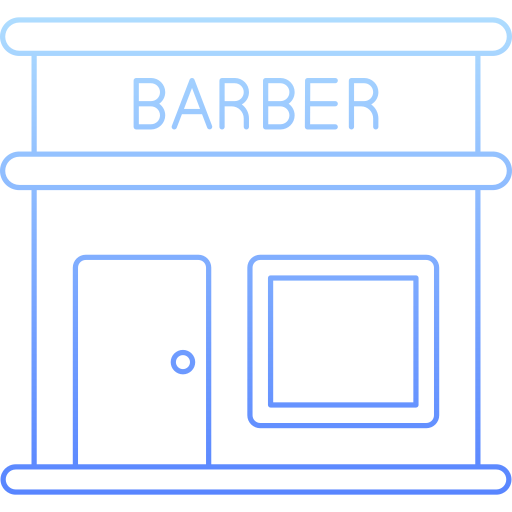 Barber shop Generic Gradient icon