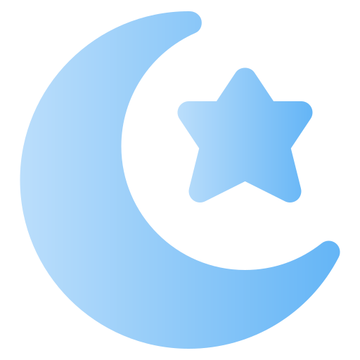 moslim Generic Flat Gradient icoon