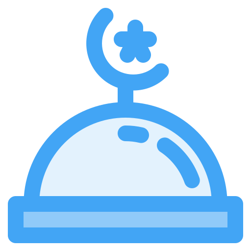 moschee Generic Blue icon