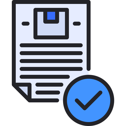 Document Generic Outline Color icon