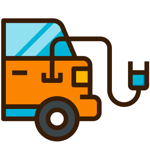 Electric car Generic Outline Color icon