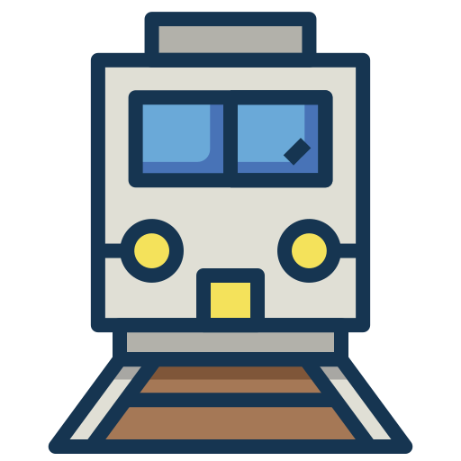 Train Generic Outline Color icon