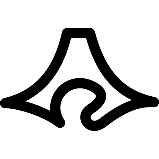símbolo de la bandera de shizuoka japón  icono