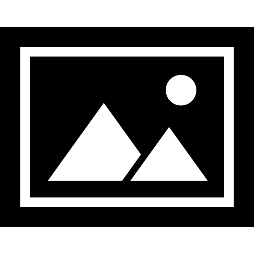 símbolo de foto para interfaz  icono