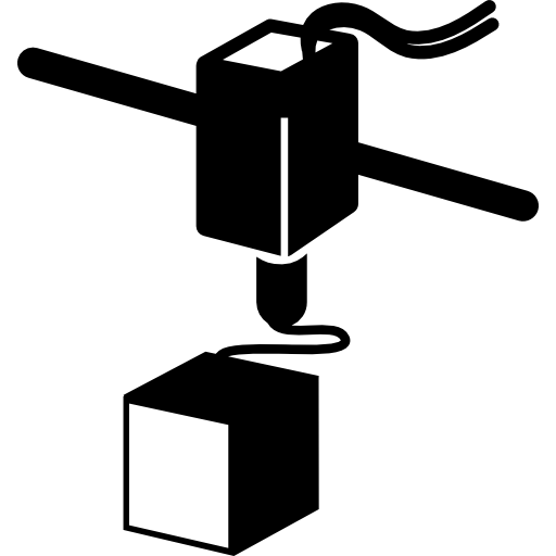 3d printer tool working  icon