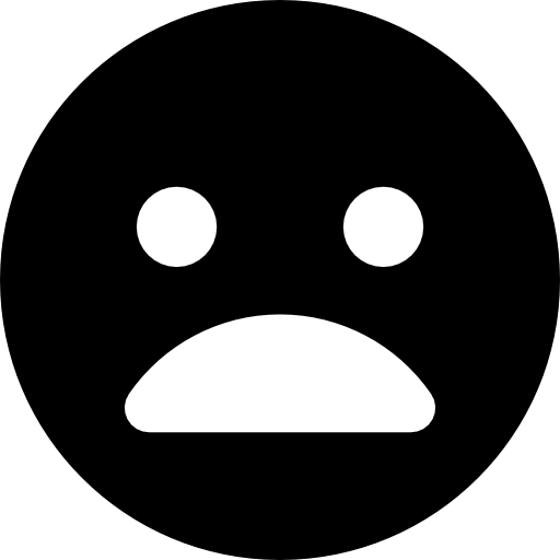 Sad face  icon