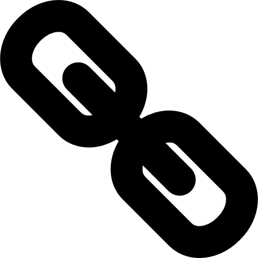 symbol interfejsu łącza  ikona