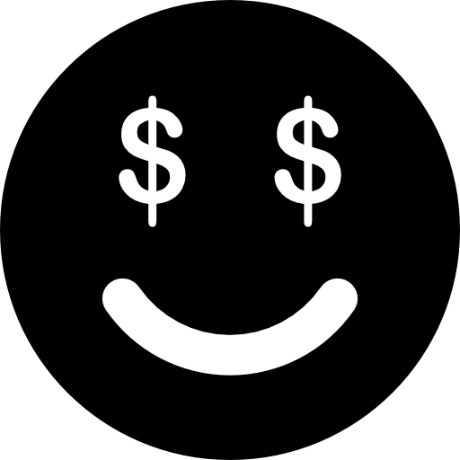 Money face  icon