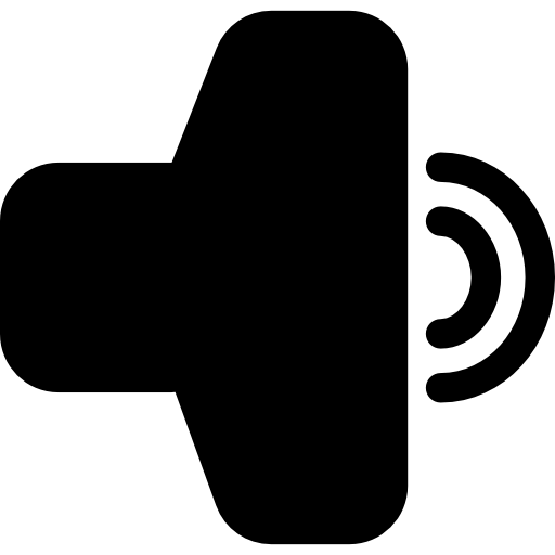 aumentar o volume do símbolo da interface do alto-falante  Ícone