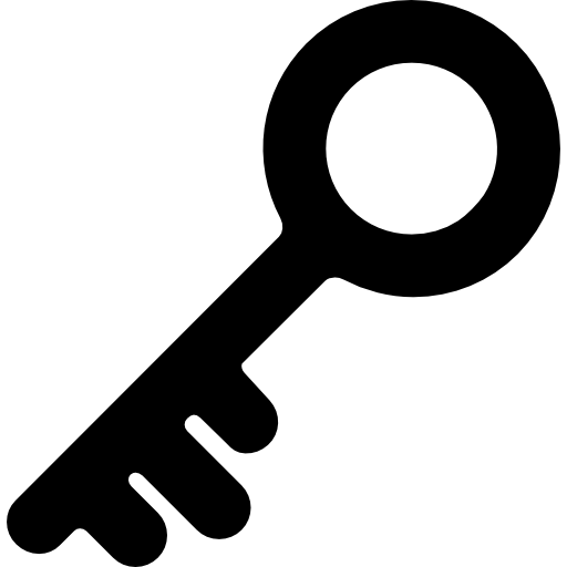 Key diagonal tool shape  icon