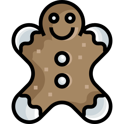 lebkuchen Detailed Straight Lineal color icon