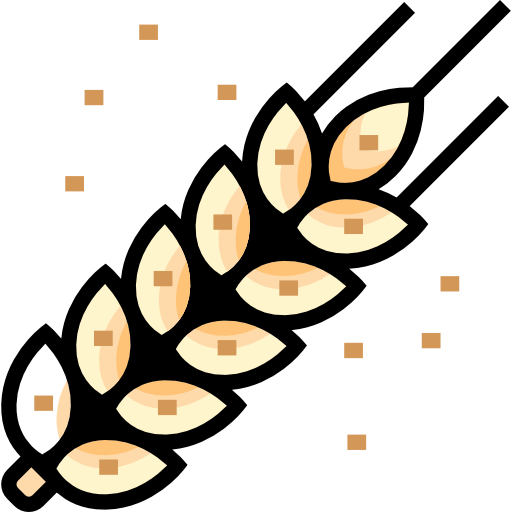Пшеницы Detailed Straight Lineal color иконка