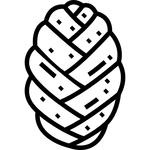 challah Detailed Straight Lineal icon