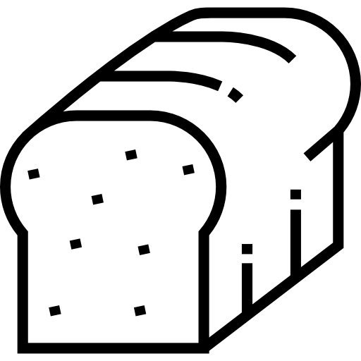 パン Detailed Straight Lineal icon