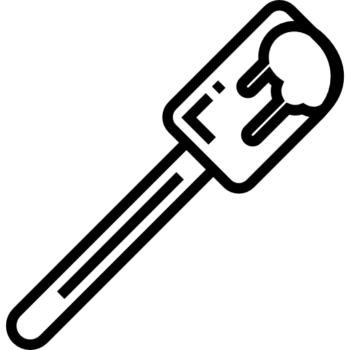 Spatula Detailed Straight Lineal icon