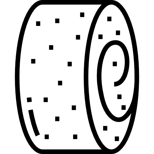 rotolo di torta Detailed Straight Lineal icona