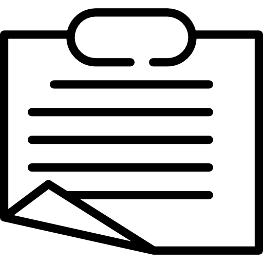 Бумажная записка Special Lineal иконка