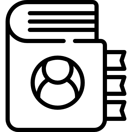contactboek Special Lineal icoon