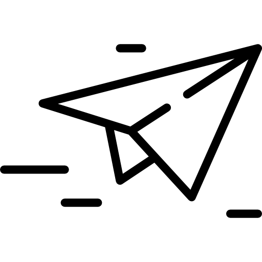avion de papel Special Lineal icono