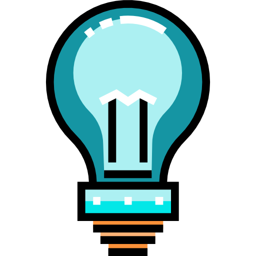 Light bulb Detailed Straight Lineal color icon