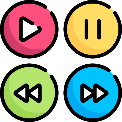 multimedia Special Lineal color icon