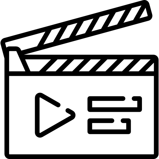 Clapperboard Special Lineal icon
