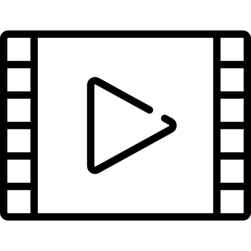 Video player Special Lineal icon
