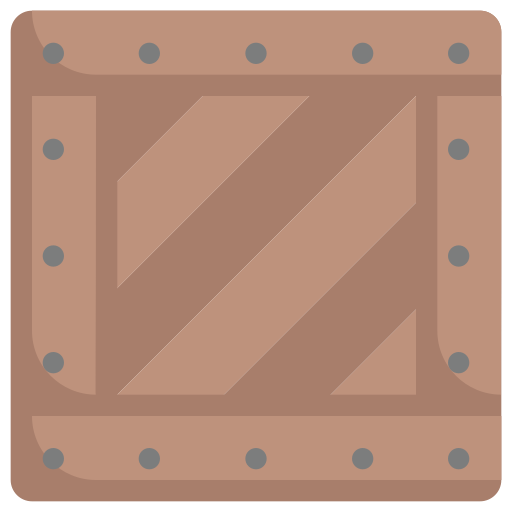 Wooden box Generic Flat icon