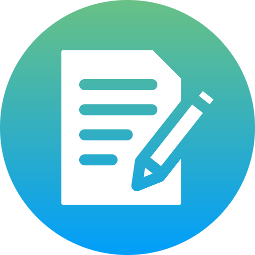 texteditor Generic Flat Gradient icon