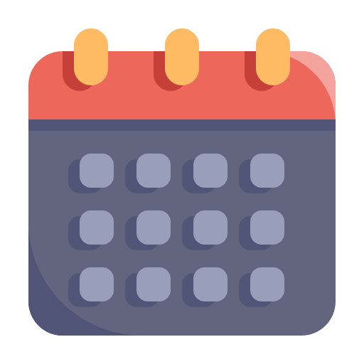 calendario Generic Flat icona
