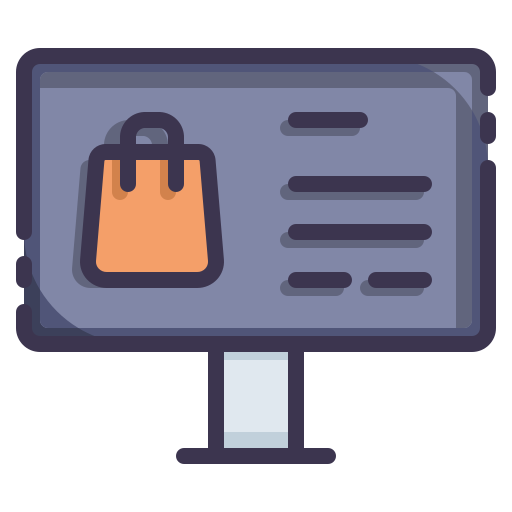 Shopping Generic Outline Color icon