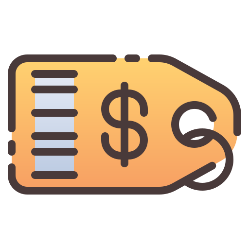 Price tag Generic Lineal Color Gradient icon