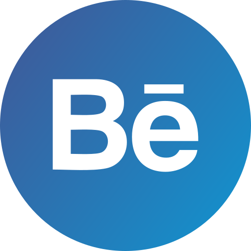behance Generic Flat Gradient icoon