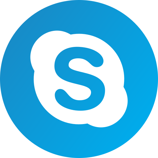 skype Generic Flat Gradient icona