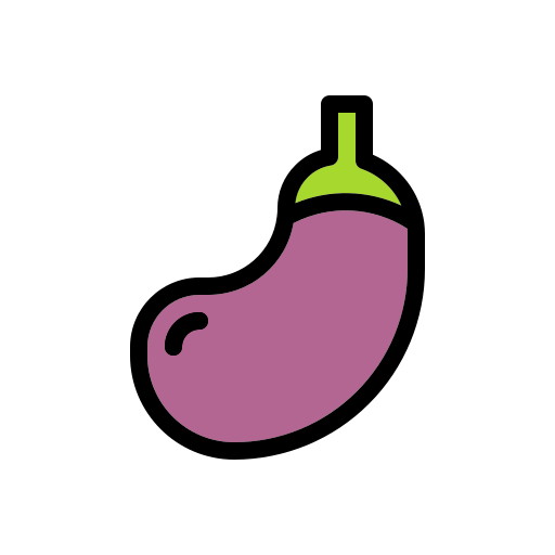 Eggplants Generic Outline Color icon