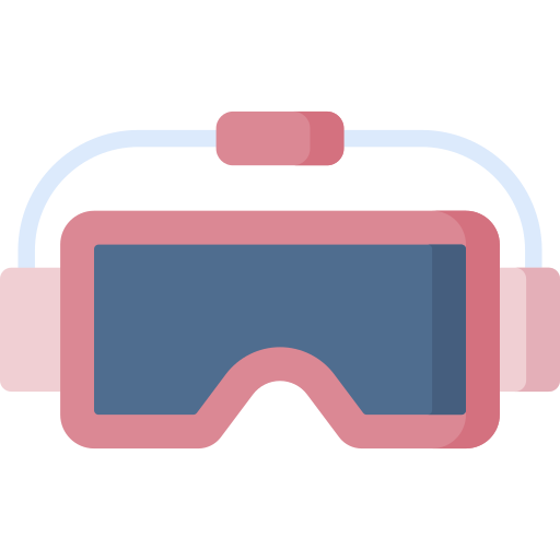 Virtual reality glasses Special Flat icon