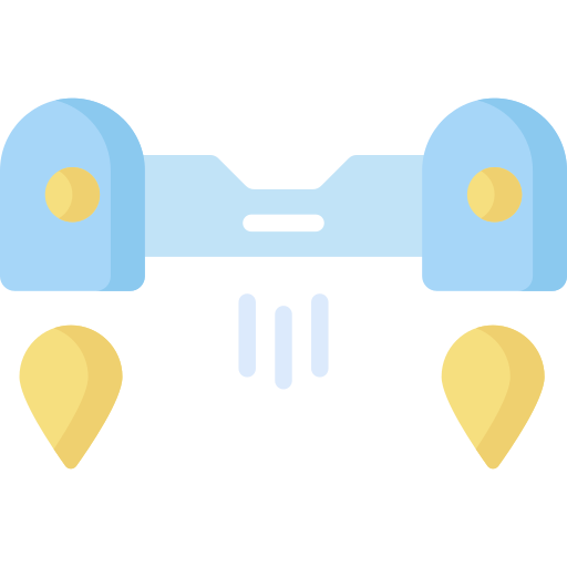 Hoverboard Special Flat icon