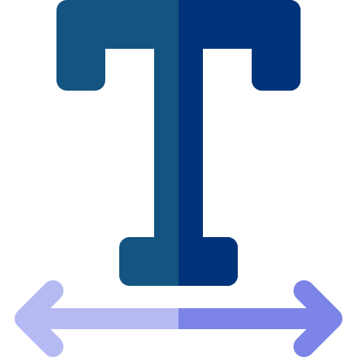 タイポグラフィ Basic Rounded Flat icon